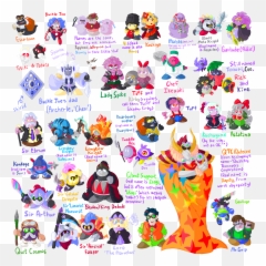 Mirror Anime - Kirby Character Names Emoji,Kirby Thinking Emoji