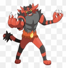 Pokemon In Alola - Pokemon Incineroar Emoji,Dynamite Emoji