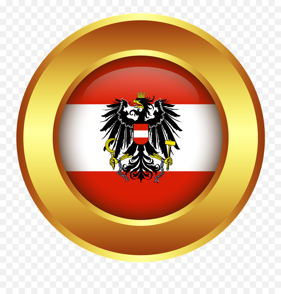 Austria Country Flag Nation Symbol - Austria Flag With Eagle Emoji,Hungarian Flag Emoji