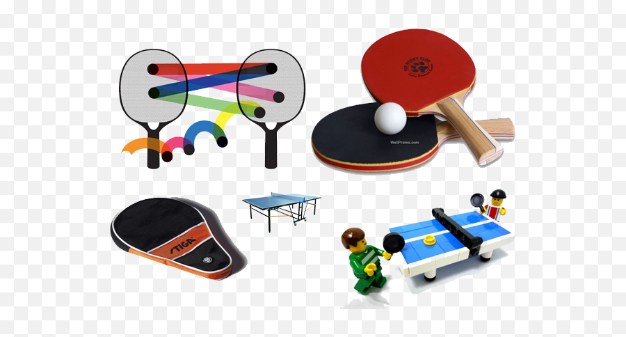 Raquetas Y Mesa De Ping Pong - Table Tennis Emoji,Ping Pong Emoji