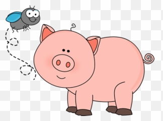 Free Pig Cartoon Characters Download - Farm Pig Clipart Png Emoji,Flying Pig Emoji