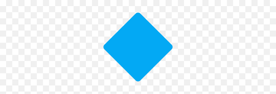 Small Blue Diamond Emoji - Graphic Design,Diamond Emoji Transparent