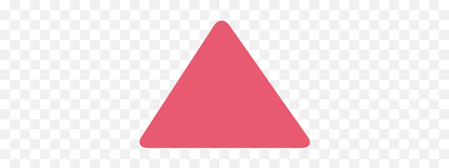Twemoji 1f53a - Triangulo Emoji,Volcano Emoji