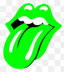 Logo Png Rolling Stones Tongue - Rock N Emoji