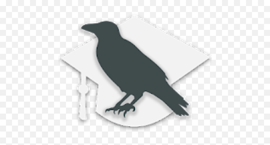 Happy Emojis - American Crow,Raven Emoji