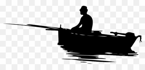 Free - Fishing Boat Silhouette Png Emoji