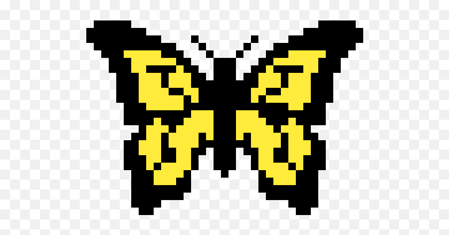 Pixilart - Emoji Cool By Tifftheneko Butterfly Pixel Art,Butterfly Emoji