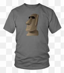 Easter Island Head Emoji - We Believe Warriors T Shirts,Easter Island Head Emoji
