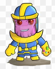 Thanos Clipart - Thanos Clipart Chibi Emoji,Thanos Snap Emoji