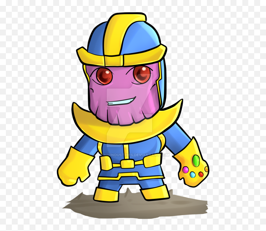 Thanos Clipart - Thanos Clipart Chibi Emoji,Thanos Snap Emoji