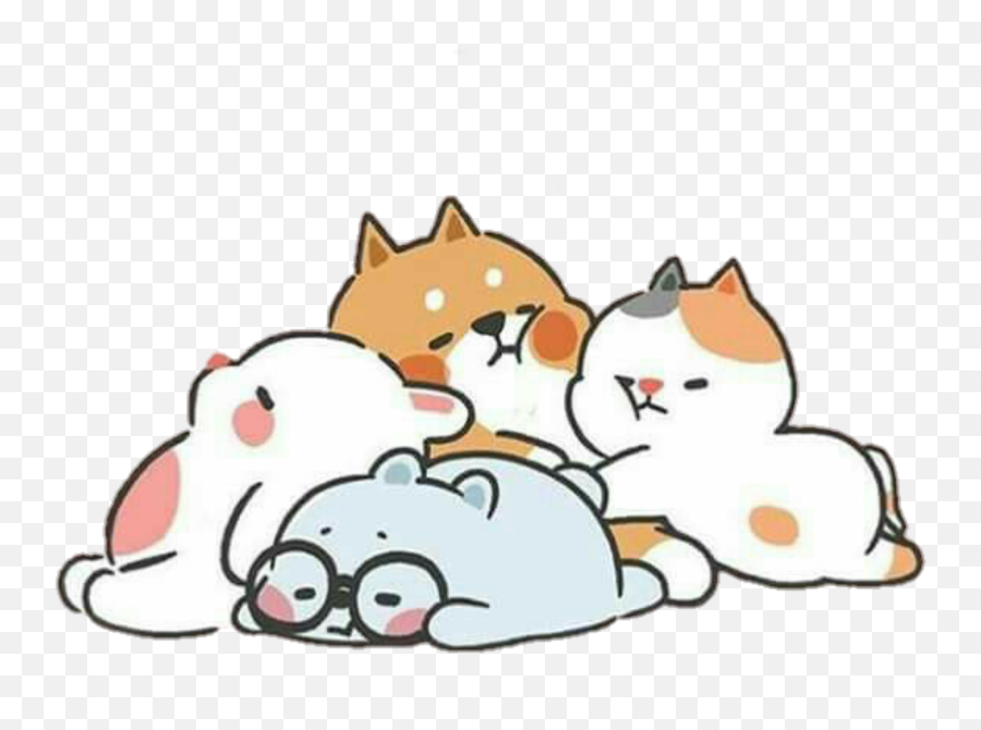 Cutecatrabbitkawaikawaiiemojiheartcrowncuteemojiadorab - Cartoon Wallpaper Cute Emoji,Cute Cat Emoji