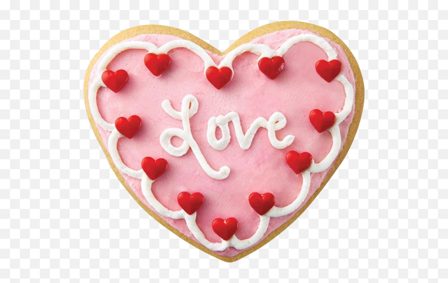 Wrnder - Valentines Day Cookie Transparent Emoji,Emoji Cookie Cake