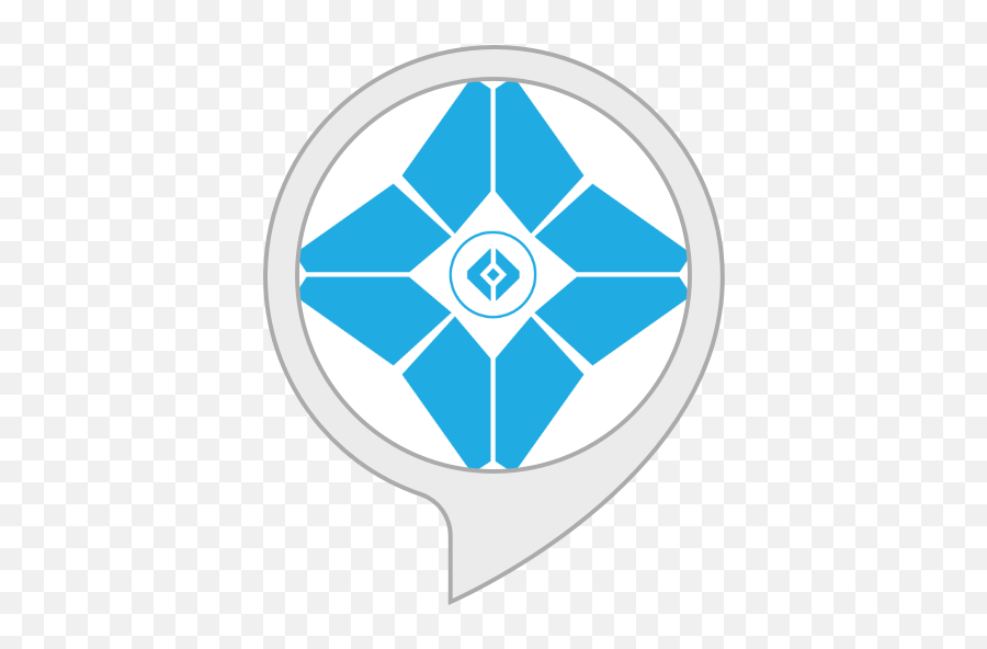 Alexa Skills - Ghost Destiny 2 Logo Emoji,Blue Dot Emoji