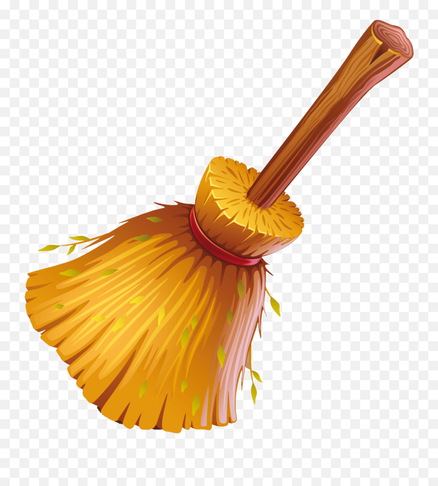Witch Broom Png Clipart - Broom Clip Art Png Emoji,Broom Emoticon