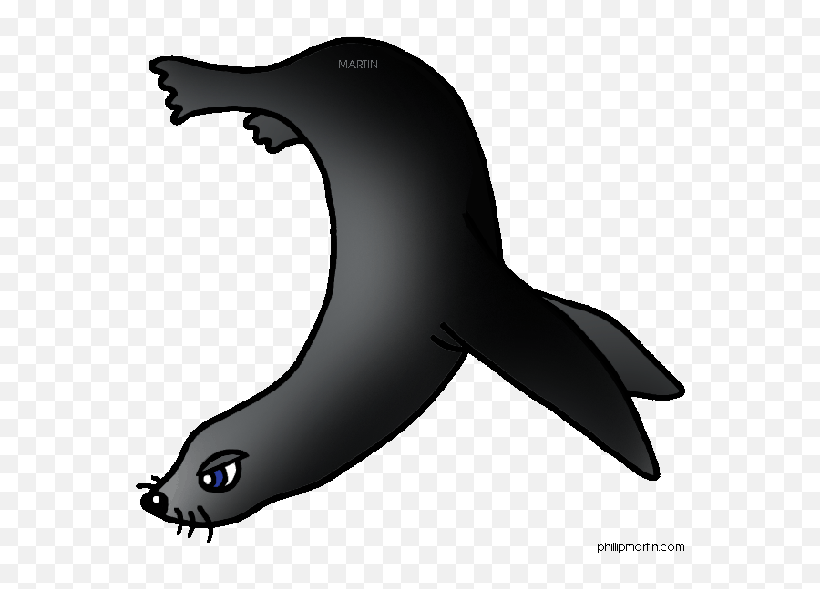 Transparent Sea Lion Clipart - Sea Lion Animado Gif Emoji,Sea Lion Emoji