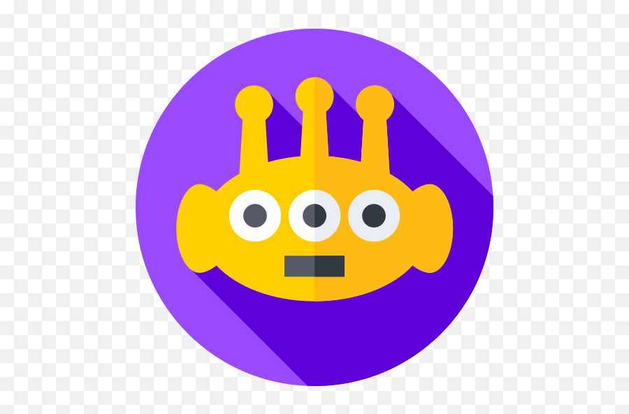 Ufo - Free Miscellaneous Icons Circle Emoji,Ufo Emoticon