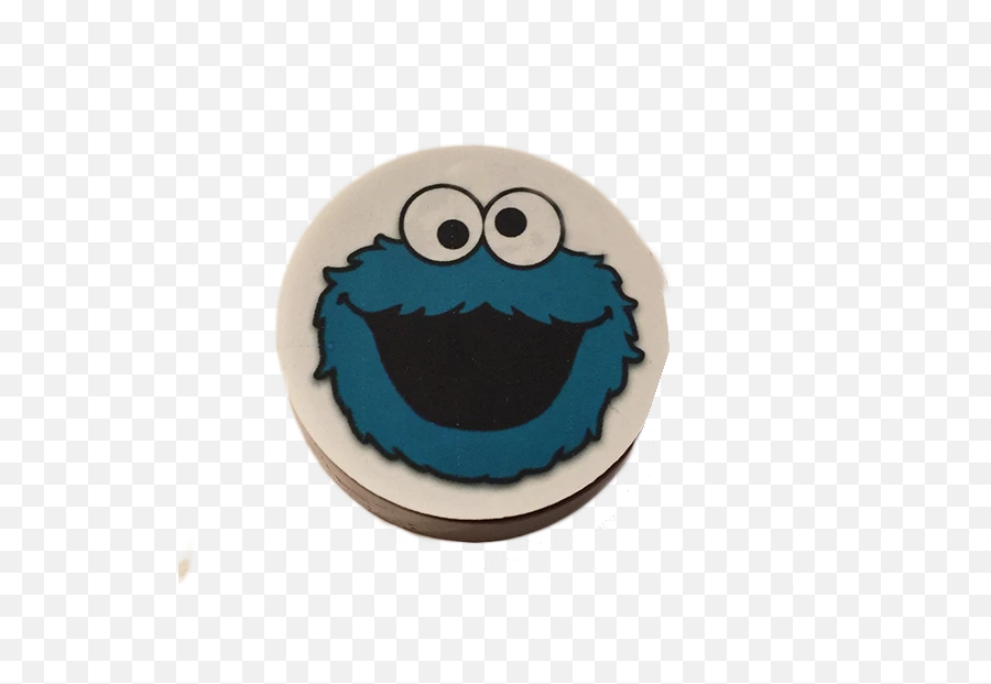 Cookie Monster Chocolate Covered Oreo - Cookie Monster Cut Out Face Emoji,Cookie Monster Emoji