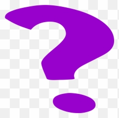 Purple Question Mark Png u0026 Free Markpng - Emoji