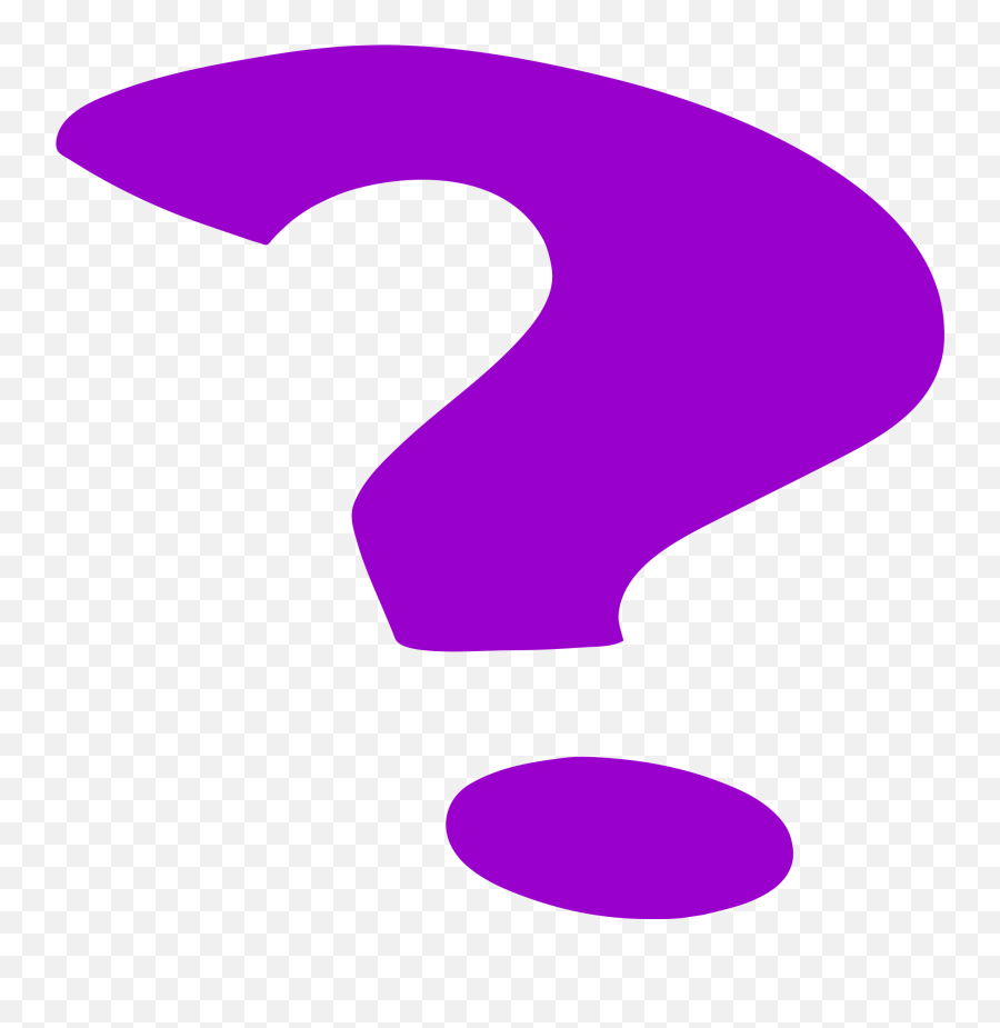 Purple Question Mark Png U0026 Free Purple Question Markpng - Purple Question Mark Png Emoji,Question Mark Emoji Png
