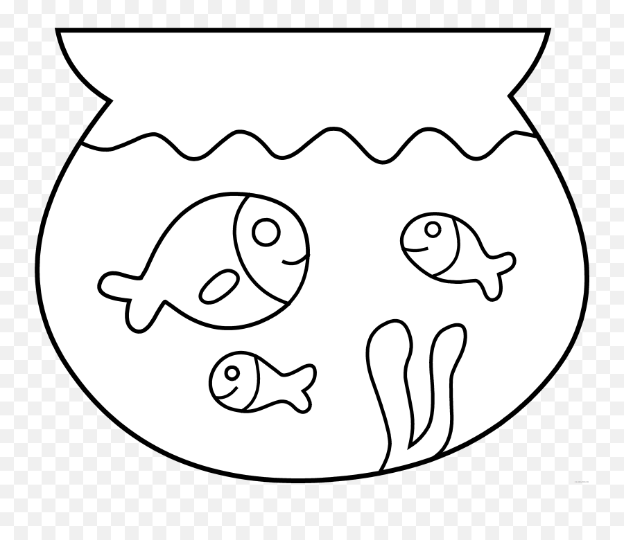 Cute Fish Coloring Pages Cute Fish Black And Printable - Draw A Soccer Ball Step Emoji,Emoji Color Pages