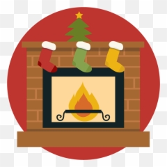 Free Cute Christmas Fireplace Clip Art - Christmas Cute Clip Arts Emoji,Fireplace Emoji