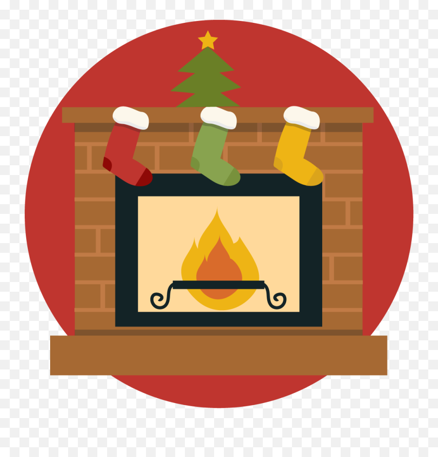 Free Cute Christmas Fireplace Clip Art - Christmas Cute Clip Arts Emoji,Fireplace Emoji