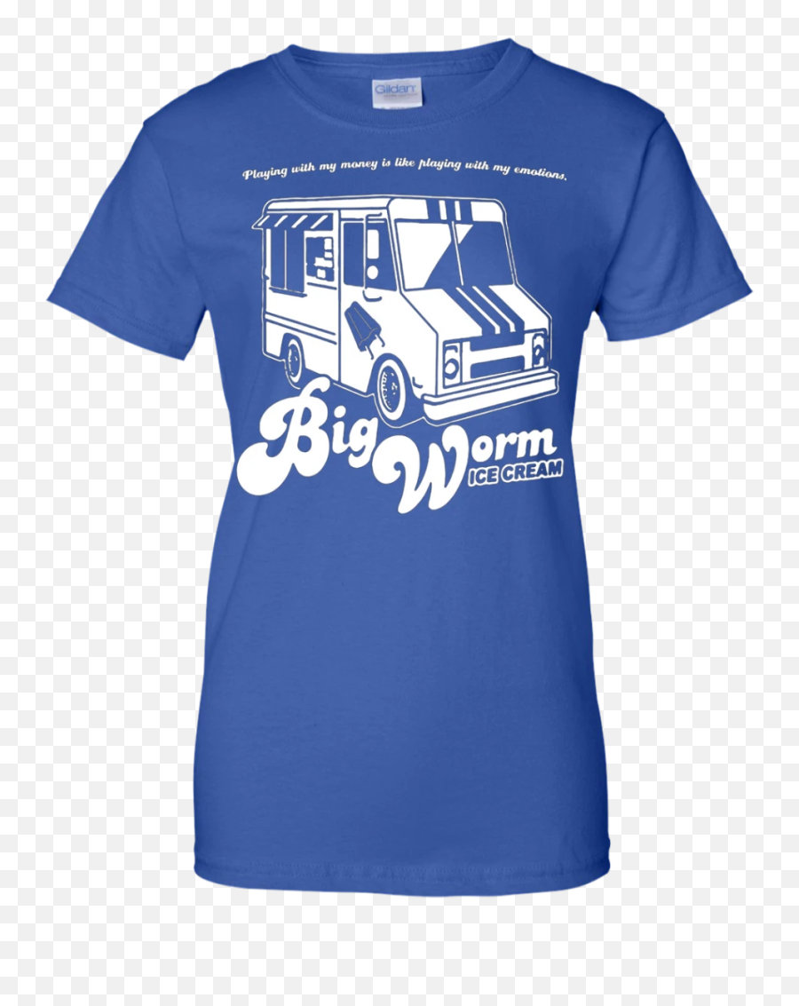 Big Worm T - Shirt U2013 Ice Cream Truck Shirt U2013 Shirt Design Online Emoji,Tow Truck Emoji