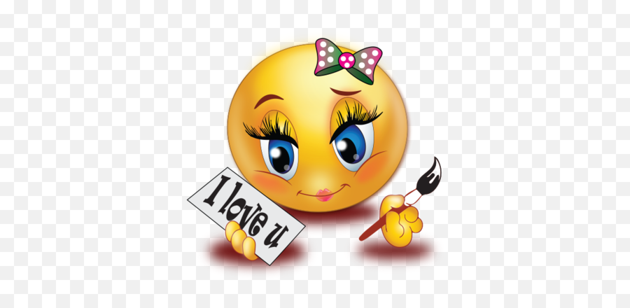 Girl With Love You Sign Emoji - Thumbs Up Girl Smiley,Love Emoji