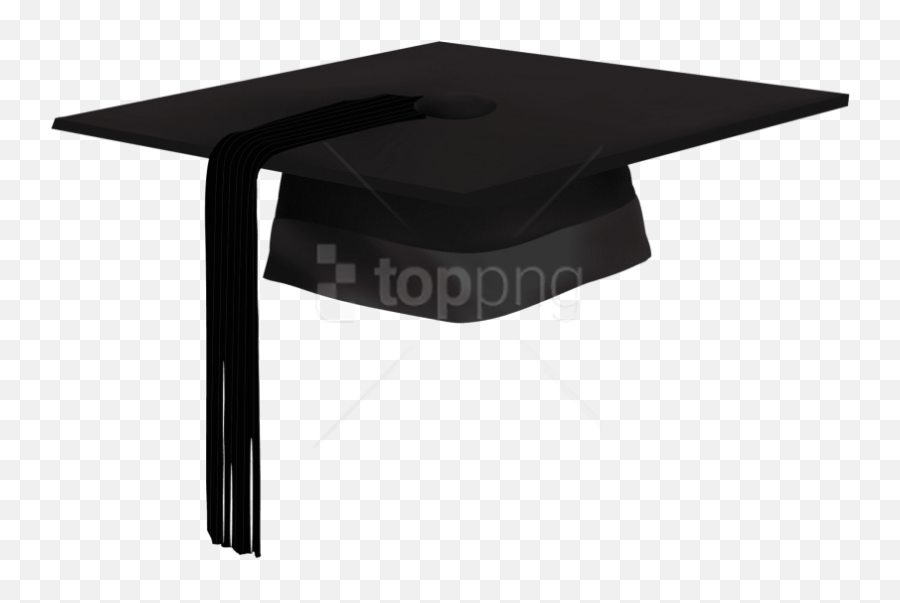 Download Degree Cap Clipart Png Photo - Graduation Cap Png Real Emoji,Graduation Cap Emoji