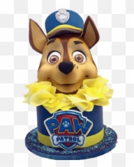 Chase Paw Patrol Cake - Pup Emoji