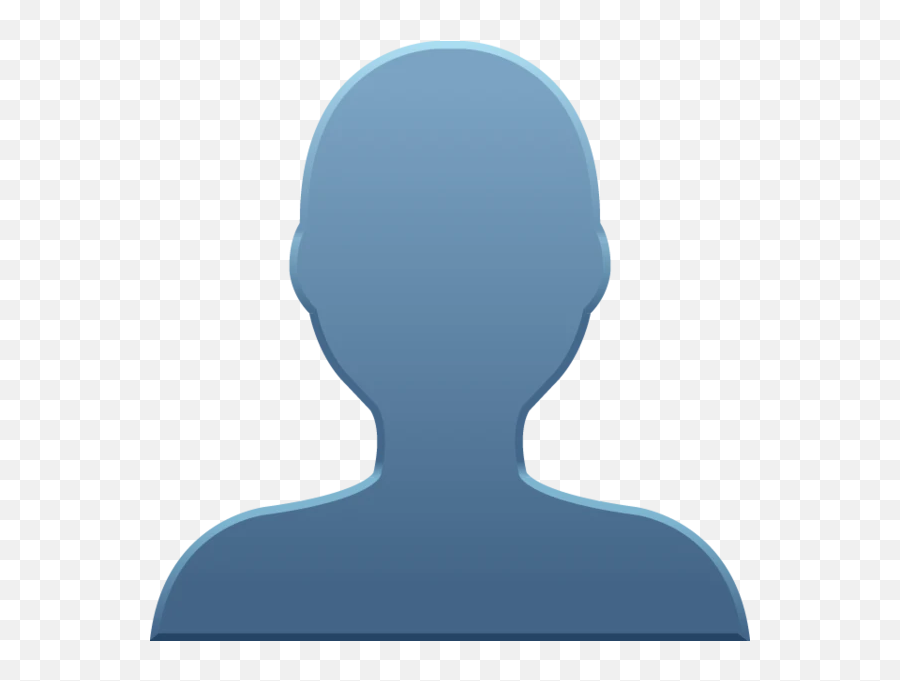 Man Emoji - Unknown Unknown Emoji,Blue Emoji