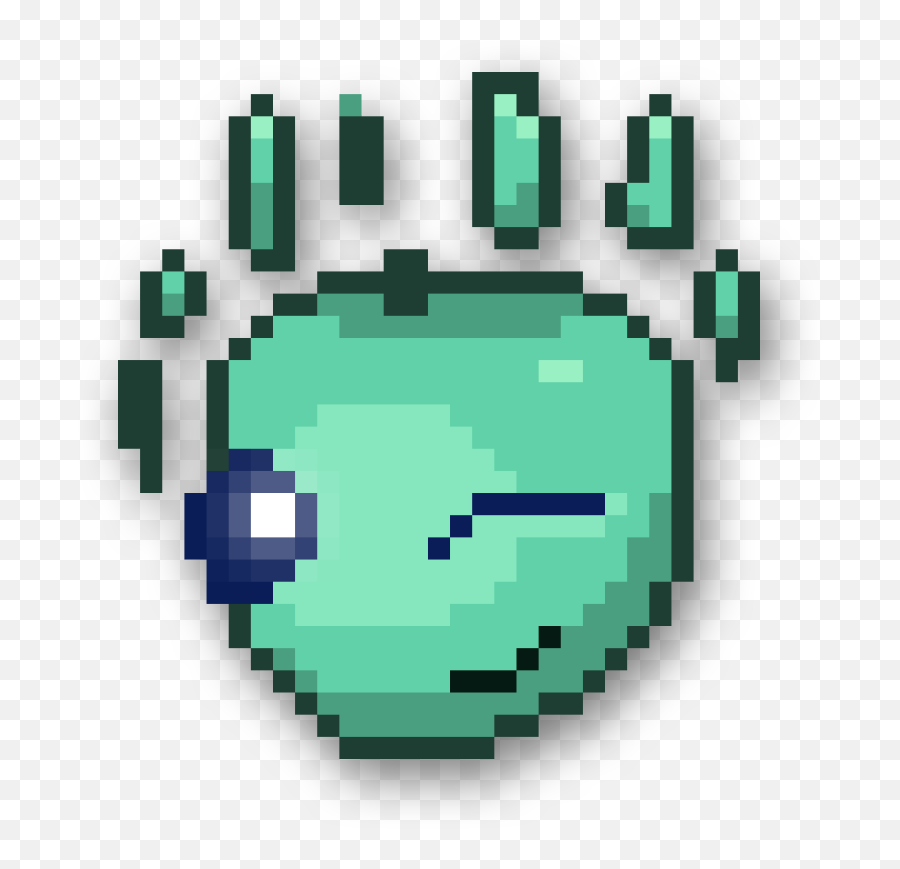 Download Emoji - Wink Wiki Png Image With No Background Pixel Art Minecraft Charmander,Emoji Wink