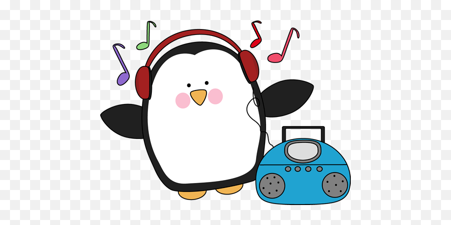 Free Listen Cliparts Download Free Clip Art Free Clip Art - Penguin Music Clipart Emoji,Emoji Listening To Music