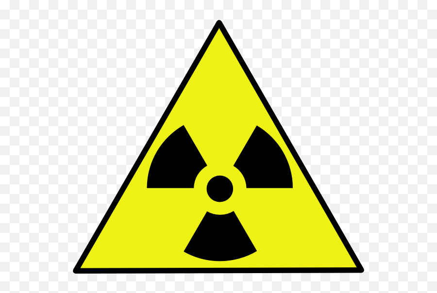 Caution Clipart Radioactive Caution Radioactive Transparent - Hazard Sign Png Emoji,Radioactive Emoji