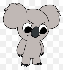Koala clipart discussion Transparent FREE - Nom We Bare Bears Emoji