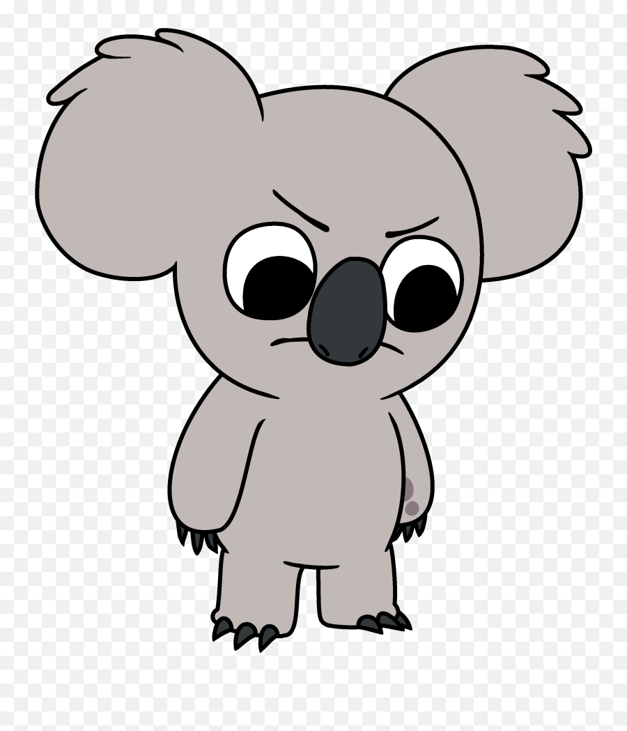 Koala Clipart Discussion Koala Discussion Transparent Free - Nom Nom We Bare Bears Emoji,Koala Bear Emoji