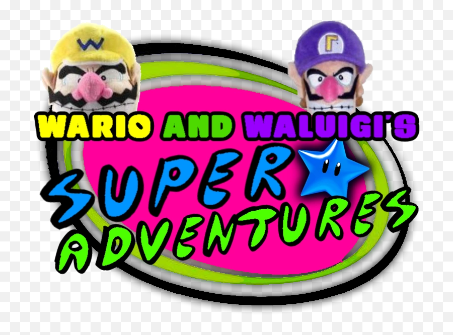 Wario And Waluigiu0027s Super Adventures Marioluigiplushbros - Clip Art Emoji,Emoticons Flip Off