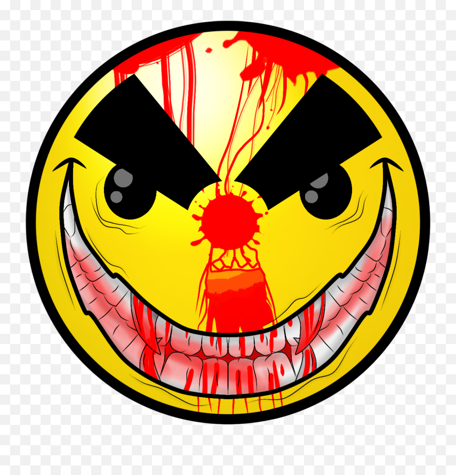Evil Nuke Smiley By Darko747 On Newgrounds - Smiley Emoji,Listening Emoticon