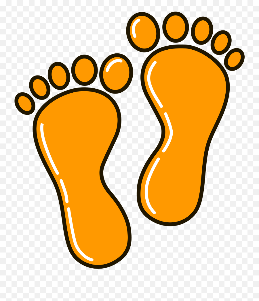 Feet Clipart Free Download Transparent Png Creazilla - Dot Emoji,Toe Emoji