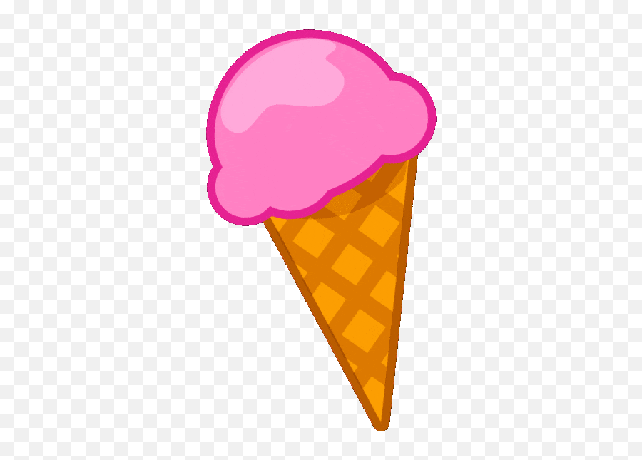 Top Ice Cream Cone Stickers For Android U0026 Ios Gfycat - Cartoon Ice Cream Gif Emoji,Ice Cream Sun Emoji