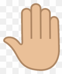 Palm Joypixels GIF - Stop Discover u0026 Share GIFs Back Of The Hand Emoji