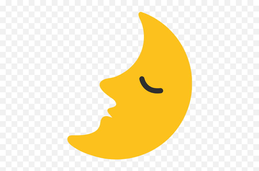 First Quarter Moon With Face Emoji For Facebook Email Sms - Moon With Face Icon,Moon Emoji