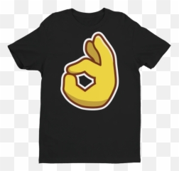 Ok Emoji Short Sleeve Next Level T,Okay Emoji