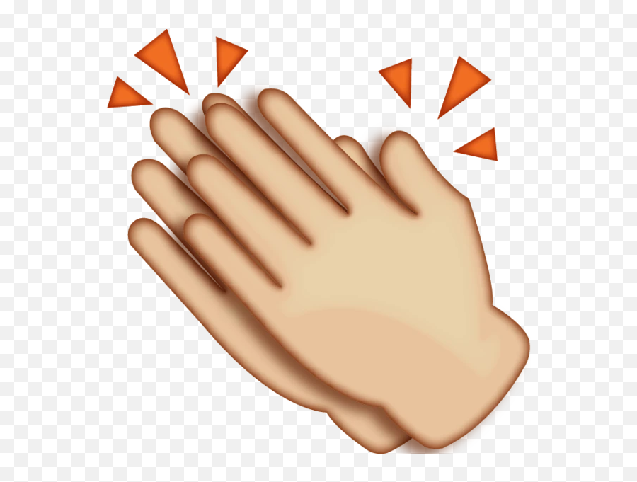 Clapping Hands Emoji - Clap Hands Emoji Png,Hand Emoji