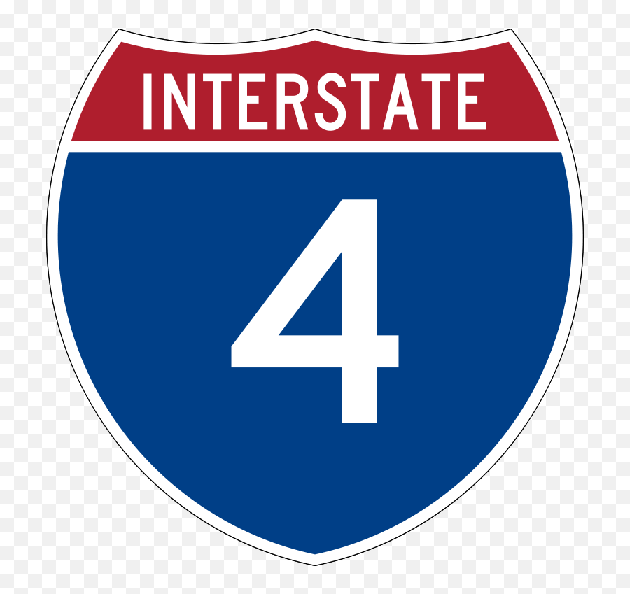 I - Interstate 4 Logo Emoji,Disney World Emoji