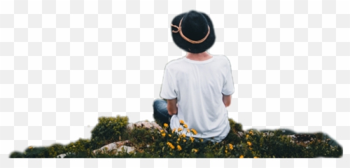 Sitting Backview - Sitting Emoji,Kneeling Emoji