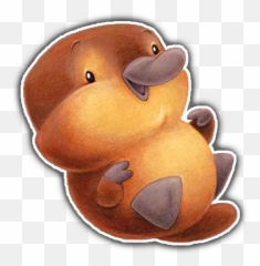 Platypus Stickerpack Stickers For Telegram - Baby Platypus Cartoon Emoji,Platypus Emoji