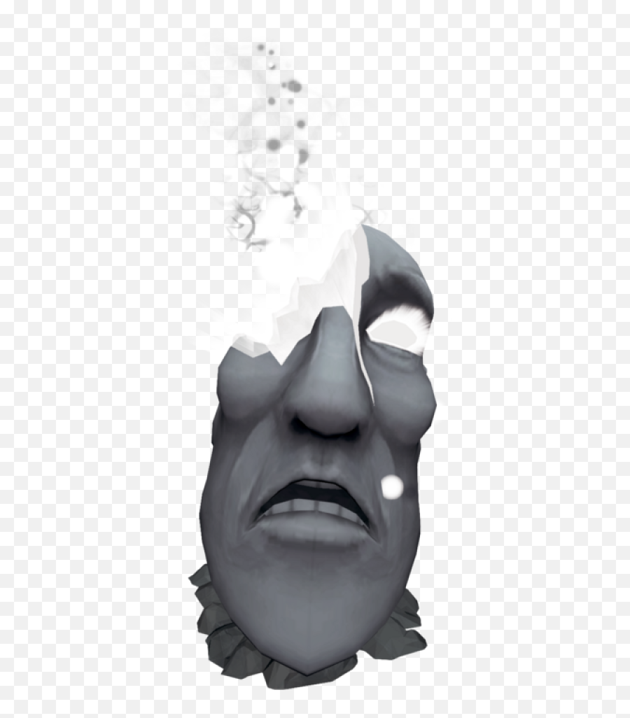 Stoneface Sticker - Moai Golem Emoji,Moai Emoji - Free Emoji PNG