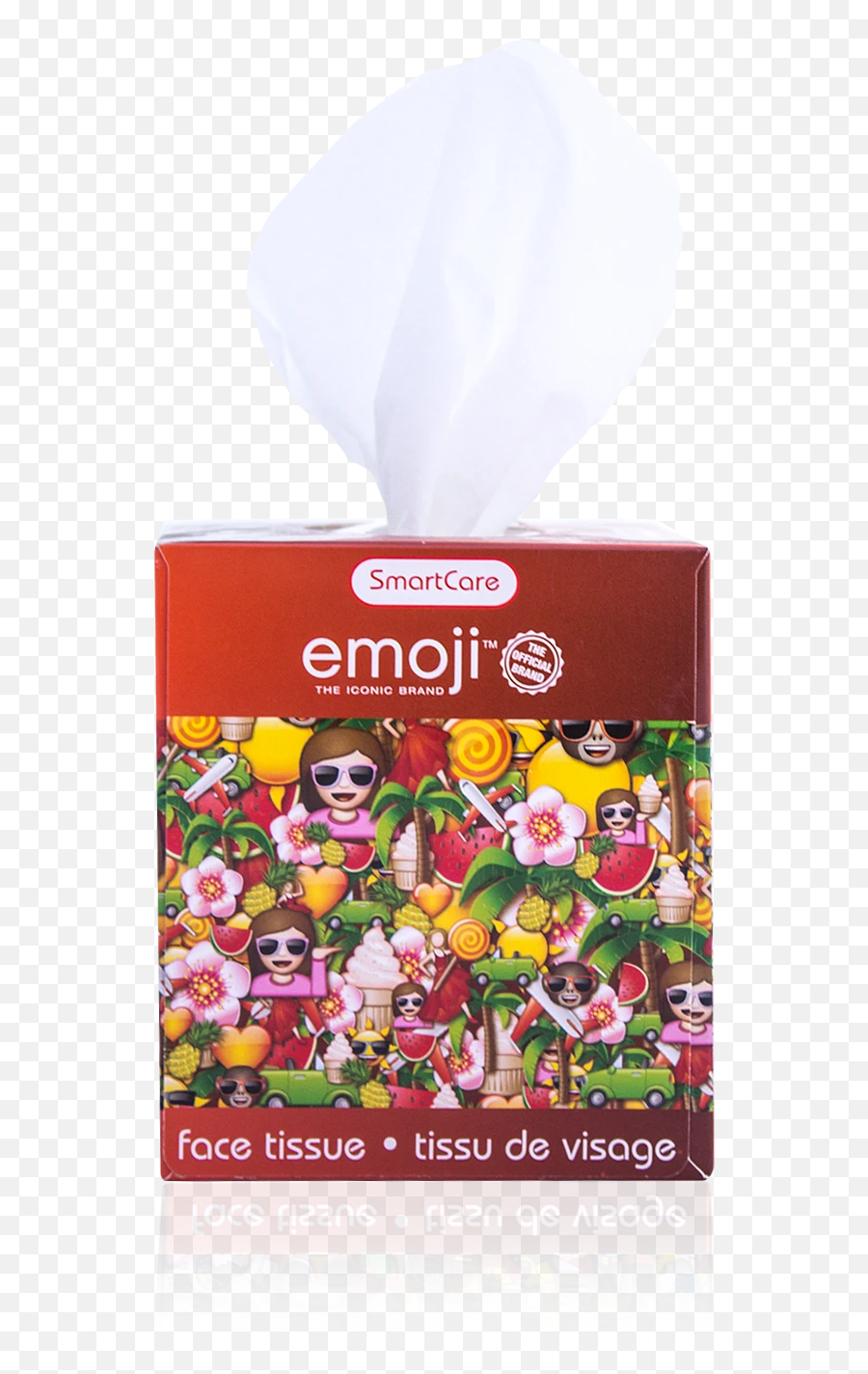 Smart Care Emoji Tissue Box - Pansy,Sunflower Emoji