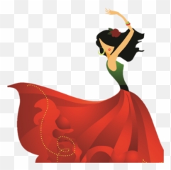 Amazing Belly Dance - Spanish Dancer Clip Art Emoji